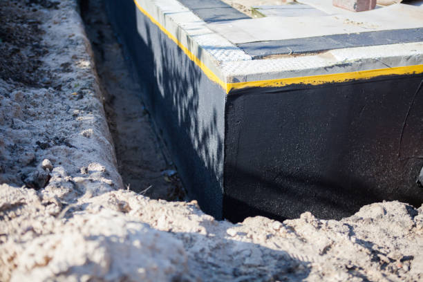 Professional Crawl Space Encapsulation technician working in Russellville, IN